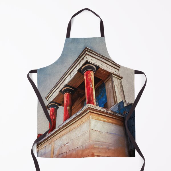Item preview, "Painting of Knossos Palace" Uncovering the Mystery. An Exploration of Ancient Greek Art and Culture. designed and sold by nicpa-art.