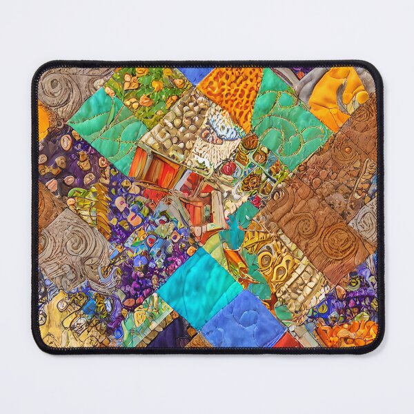 Item preview, Abstract Faux Quilt Pattern designed and sold by Sweet  Zoe Shop.