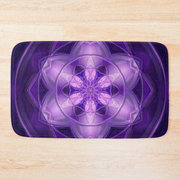 Item preview, Violet and mauve metallic polygon abstract 3D rendering designed and sold by mennawagih7.
