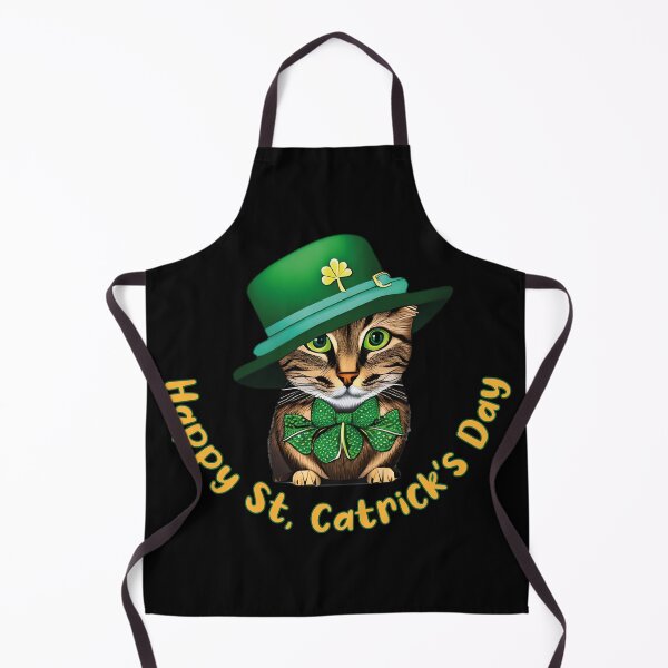 Item preview, St. Patrick's Catrick's Day cat Classic T-Shirt designed and sold by colortrends.