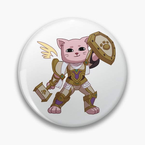 Item preview, Cute paladin cat Warcraft designed and sold by Heteyy.