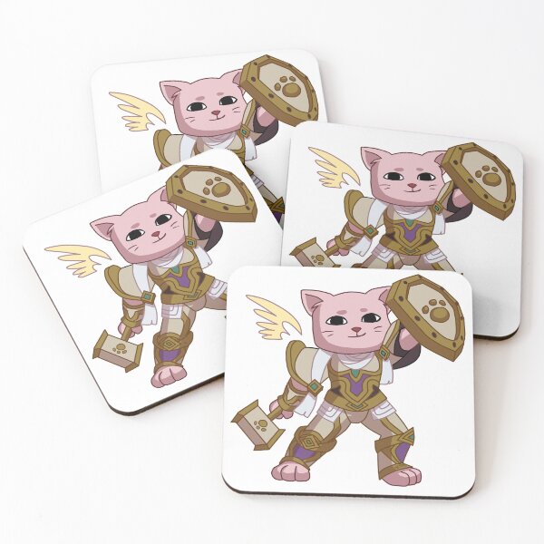 Item preview, Cute paladin cat Warcraft designed and sold by Heteyy.
