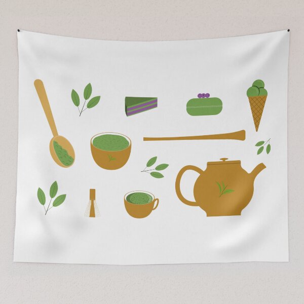 Item preview, Matcha Supplies designed and sold by Meekly-Shop.