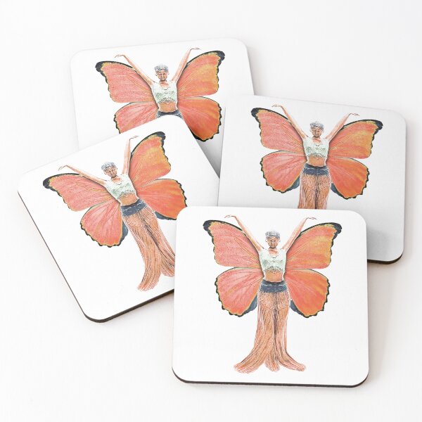 Item preview, Fairy, Fall Fairy, Autumn Fairy, Fairy, Fairy Print,  Fairy Coaster, Fairy Mug, Fairy Painting, Fairy Print, Fairy Art, Fairy Decor, Fairy Ornament, Fairy Christmas Ornament, designed and sold by Hazel Ryan Wagner.