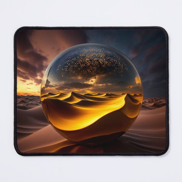 Item preview, Fantasy Landscape Art, Dune Waves designed and sold by Fantasy Masterpiece.