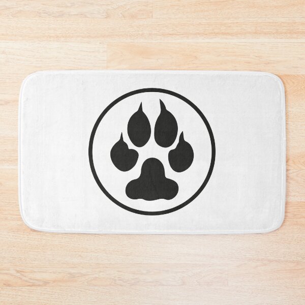 Item preview, black dog paw designed and sold by andrew JOHNSEN.