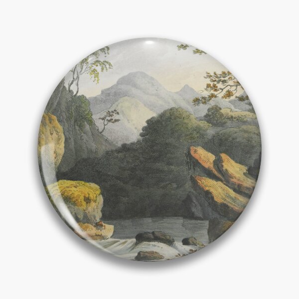 Item preview, Vintage Painting Of The Lake District 1811 - View Of Borrowdale designed and sold by w-world-life-co.