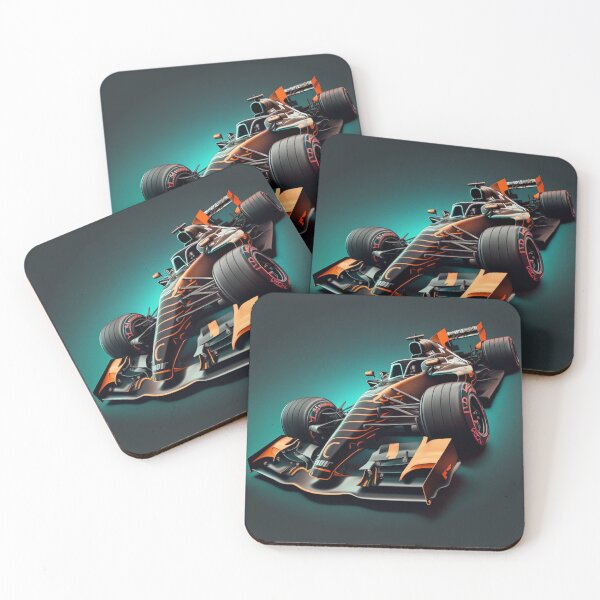 Item preview, Racing car black and orange designed and sold by Digital-Space.