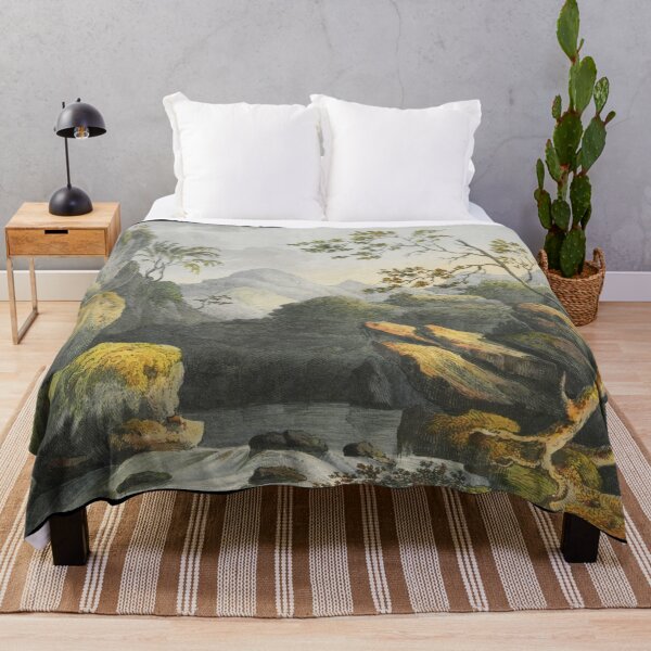 Item preview, Vintage Painting Of The Lake District 1811 - View Of Borrowdale designed and sold by w-world-life-co.