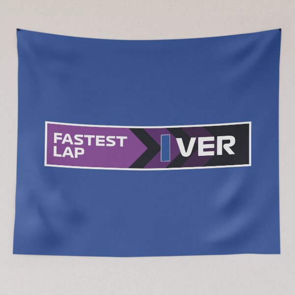 Item preview, Fastest Lap 2023 | Driver #1 (Blue BG) designed and sold by FilipeFerreira.