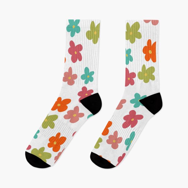Item preview, 70s doodle flowers designed and sold by metanoiias.