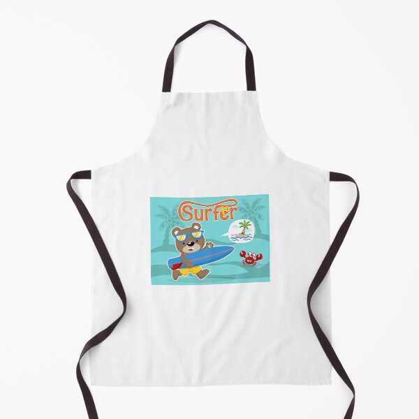 Item preview, Surfer bear for kids designed and sold by Streetsigns1957.