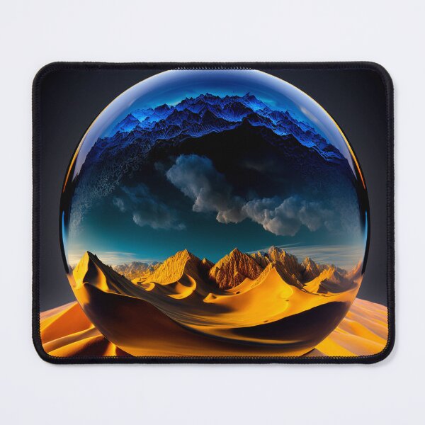 Item preview, Fantasy Landscape Art, Blue Stratosphere designed and sold by Fantasy Masterpiece.