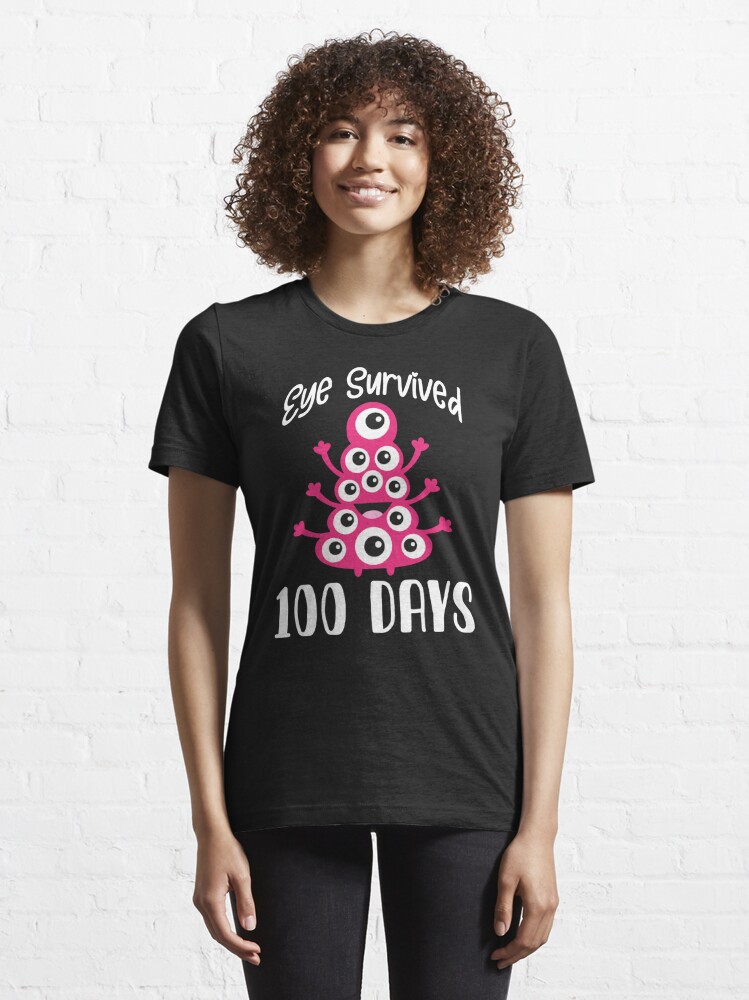 100th Day of School Shirt (100 Eye Monster) 