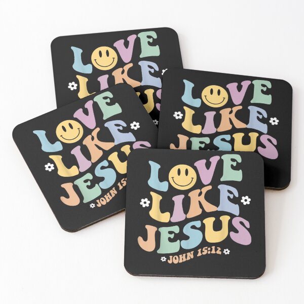 Item preview, Love Like Jesus Religious God Christian Flower Smile Decor designed and sold by Sandy  Art.