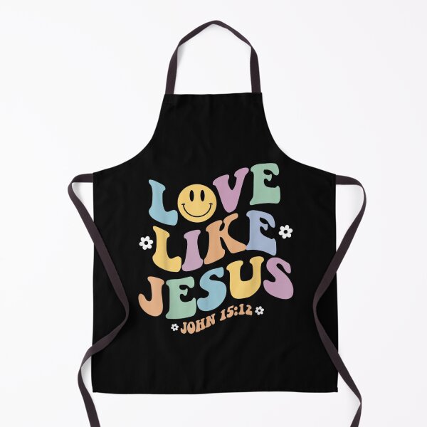 Item preview, Love Like Jesus Religious God Christian Flower Smile Decor designed and sold by Sandy Art.