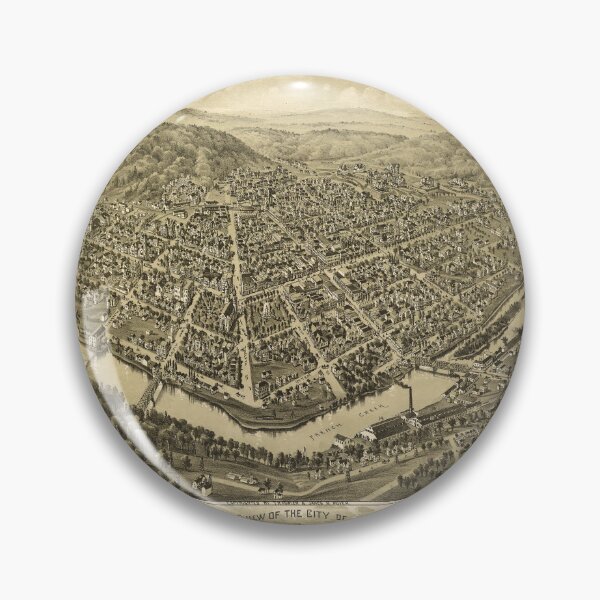 Item preview, Franklin, Pennsylvania (1901) designed and sold by allhistory.