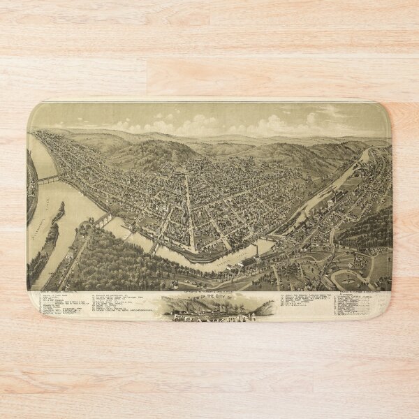 Item preview, Franklin, Pennsylvania (1901) designed and sold by allhistory.