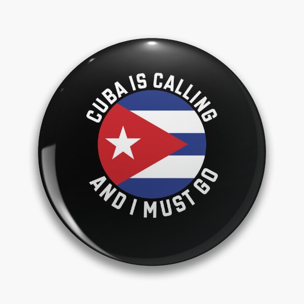 Item preview, Cuba is calling and I must go  -  Travel Quote designed and sold by obedtheartist.