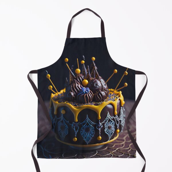 Item preview, Chocolate cake with yellow icing designed and sold by PadedoDesigns.