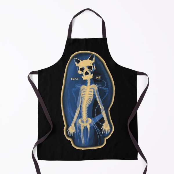 Item preview, Skeleton Cat „Text me“ designed and sold by BandArtShop.