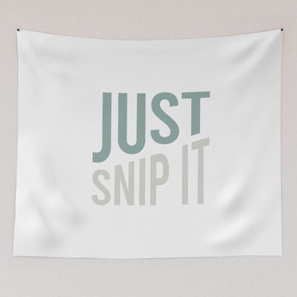 Item preview, Stylist Just Snip It designed and sold by whyitsme.