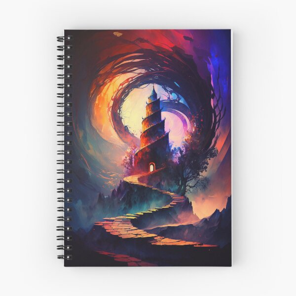 Item preview, A Dark Spirit Attacks The Wizard Tower designed and sold by Scraponzo.