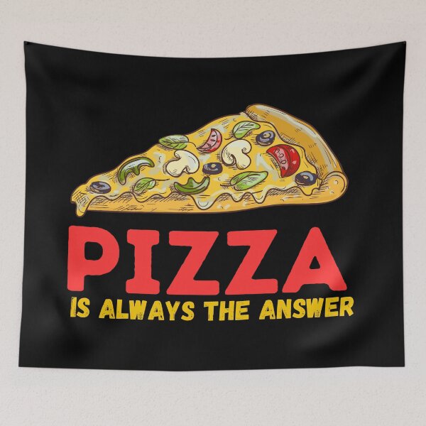 Item preview, Pizza Is Always the Answer - Cheesy Delight designed and sold by WBP Mart.