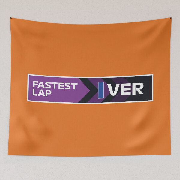 Item preview, Fastest Lap 2023 | Driver #1 (Orange BG) designed and sold by FilipeFerreira.