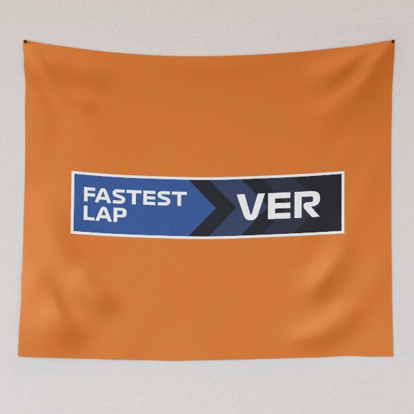 Item preview, Fastest Lap 2023 | Driver #1 (Version 2 - Orange BG) designed and sold by FilipeFerreira.