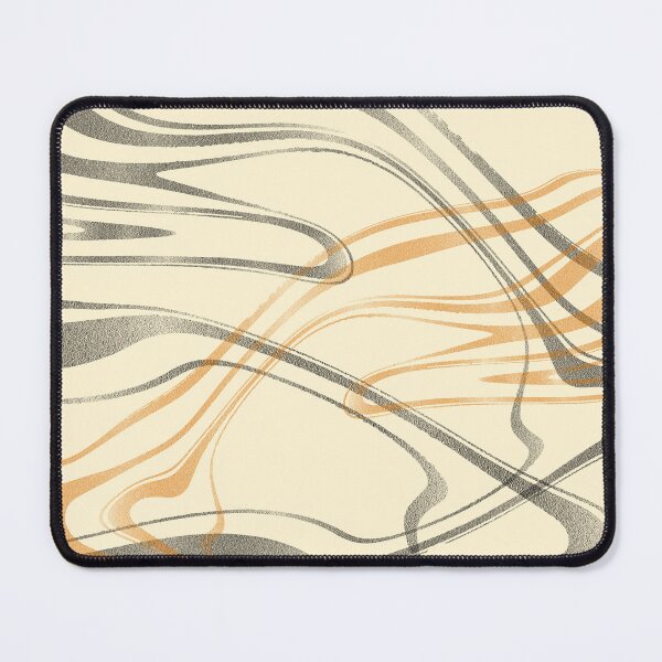 Item preview, Two-Toned Marble - Orange Black designed and sold by SilverPegasus.