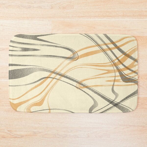 Item preview, Two-Toned Marble - Orange Black designed and sold by SilverPegasus.