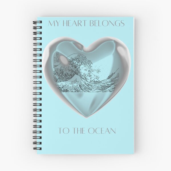 Item preview, MY HEART BELONGS TO THE OCEAN: For ocean lovers designed and sold by Room4You.
