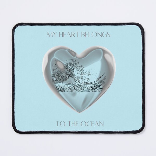 Item preview, MY HEART BELONGS TO THE OCEAN: For ocean lovers designed and sold by Room4You.