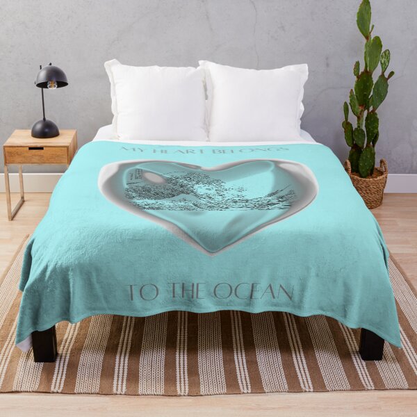 Item preview, MY HEART BELONGS TO THE OCEAN: For ocean lovers designed and sold by Room4You.