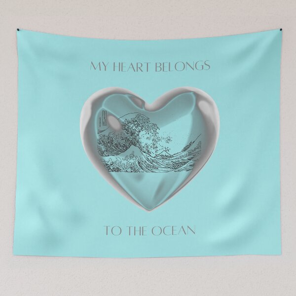 Item preview, MY HEART BELONGS TO THE OCEAN: For ocean lovers designed and sold by Room4You.