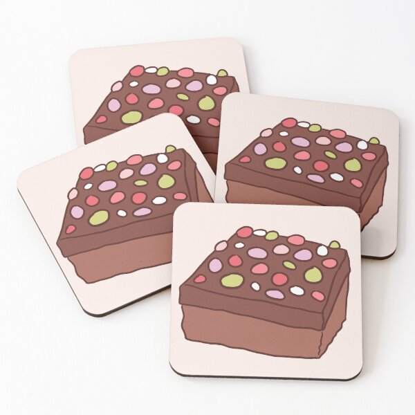 Item preview, Cute chocolate cake illustration  designed and sold by Yarafantasyart.