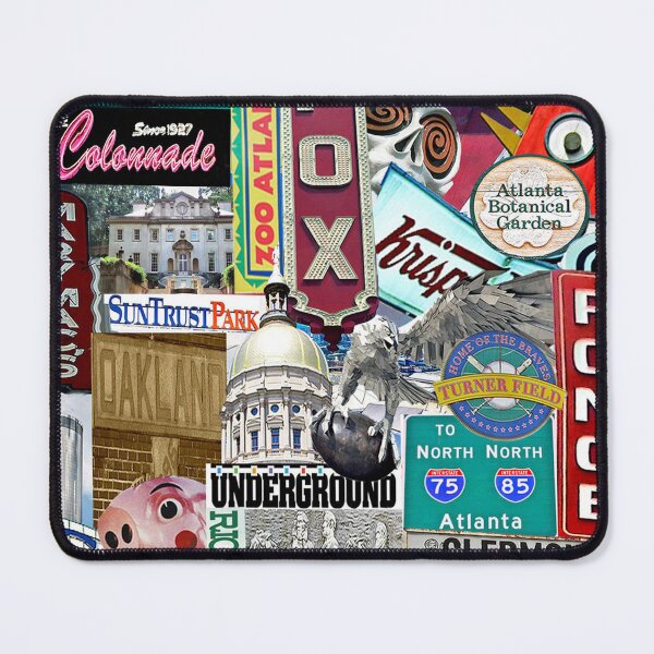 Item preview, Atlanta, Atlanta, ATL, Atlanta Coasters, Atlanta Gifts, Atlanta Ornament, Atlanta Christmas Ornament, Atlanta mug, Atlanta T-Shirt, designed and sold by Hazel Ryan Wagner.