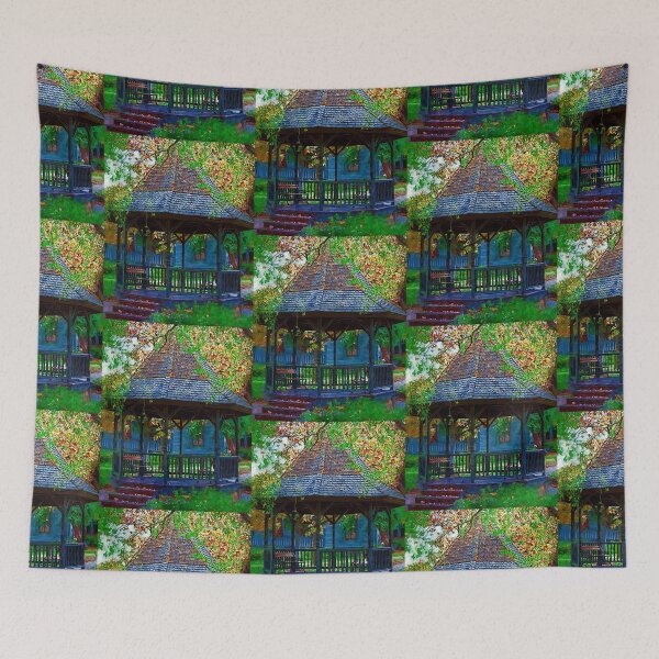 Item preview, The Victorian Gazebo In Impasto designed and sold by KirtTisdale.