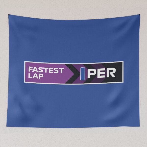 Item preview, Fastest Lap 2023 | Driver #11 (Blue BG) designed and sold by FilipeFerreira.