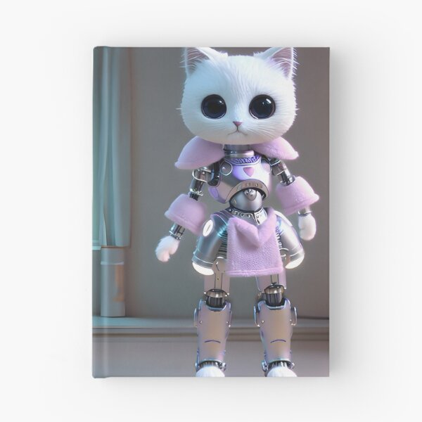 Item preview, Pink Cyborg Cat - Modern Digital Art designed and sold by Ai-michiart.