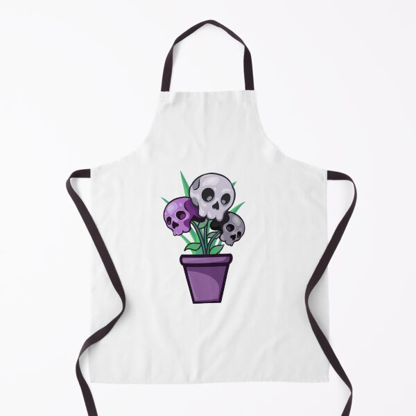 Item preview, Cute Skull Flowers in Vase Sticker designed and sold by 10six.