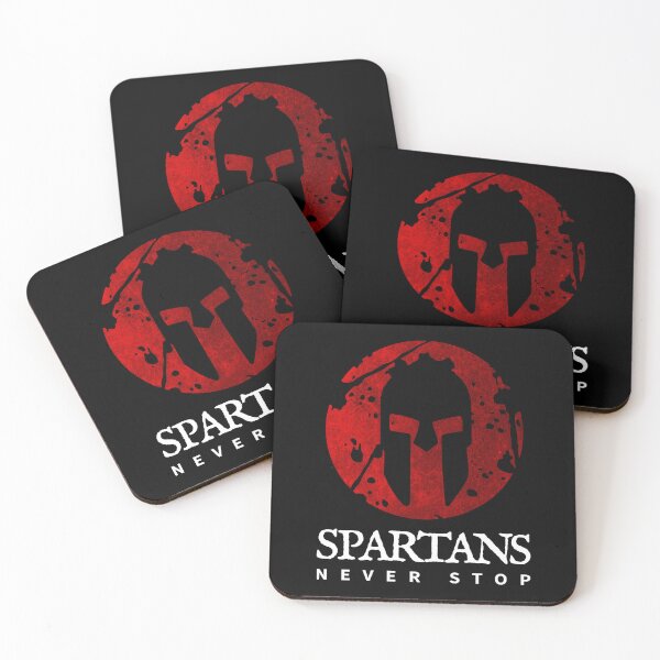 Item preview, Spartans Never Stop Spartan Warriors designed and sold by jayson96.
