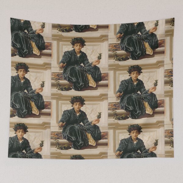 Item preview, Frederic Leighton Weaving the Wreath designed and sold by TeeARTHY.