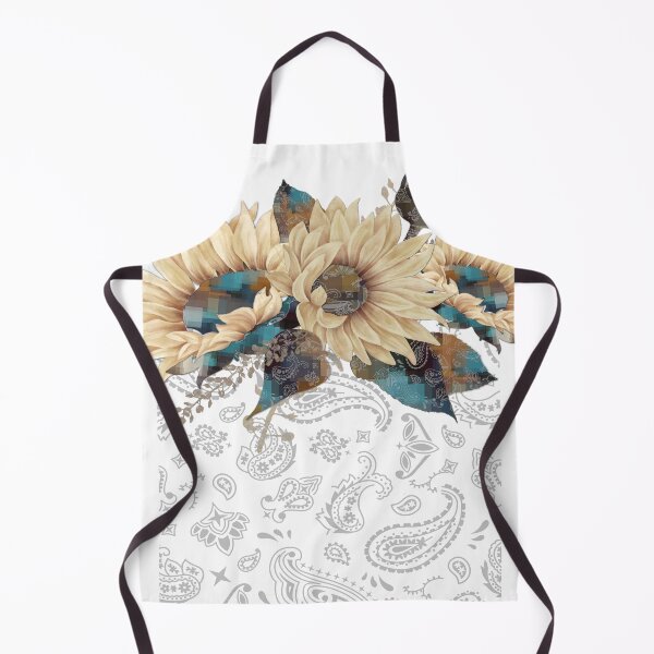 Item preview, Sabrina Farmer Art - Sunflowers - Country Bandana designed and sold by sabrinart42.