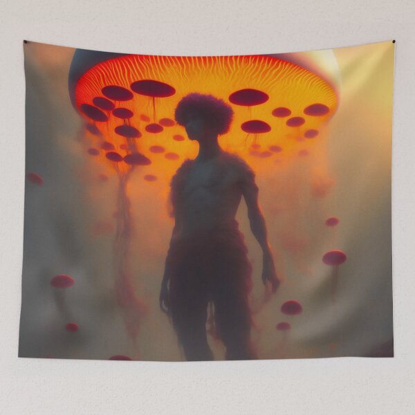 Item preview, Walking with a Silhouette (Zombie) designed and sold by zombiezoanthid.