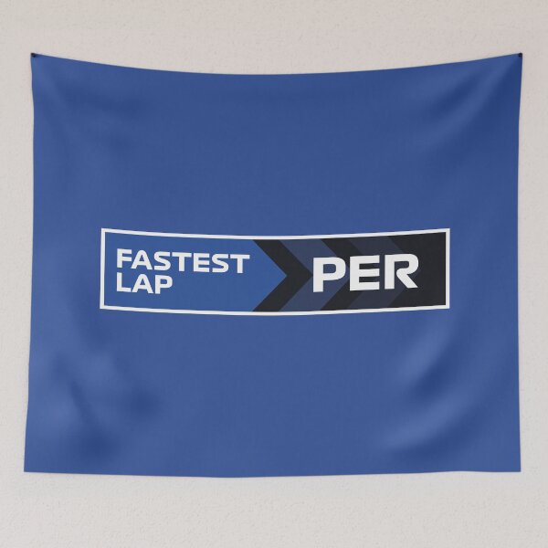 Item preview, Fastest Lap 2023 | Driver #11 (Version 2 - Blue BG) designed and sold by FilipeFerreira.