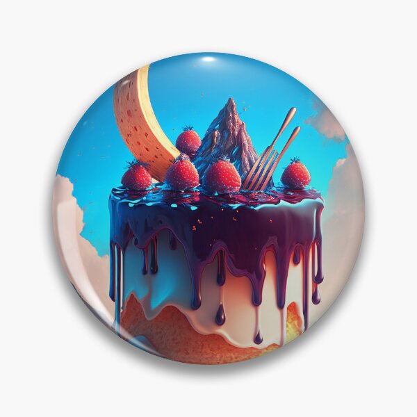 Item preview, DESSERT x DESERT - Delicious Cake Fantasy Art designed and sold by elnixart.