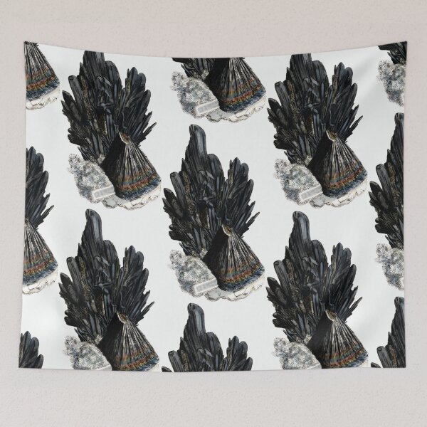 Item preview, Antique Illustration Geological Scientific Crystals Gemstones Lithograph  designed and sold by Karianne Potter.
