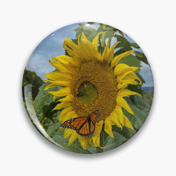 Item preview, Orange Butterfly and Sunflower designed and sold by Craig Kauzmann.